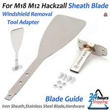 For M18 M12 Hackzall Blade w/ Sheath Adapter Windshield Auto Glass Removal Tool