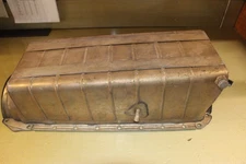 Vintage Racing Oil Pan Steel Gold Iridite 8 qt. BBC Mark IV Milodon?