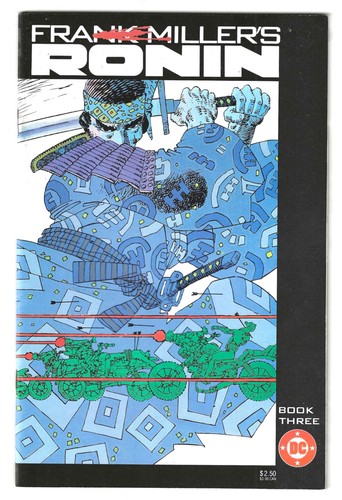 Frank Millers Ronin Series #1 #2 #3 #4 WHITE PAGES VF- TO NM READ DESCRIPTION - Picture 6 of 13