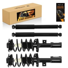 4 Front Complete Struts & Rear Shocks Set For 2010-2017 Chevrolet Equinox 272526