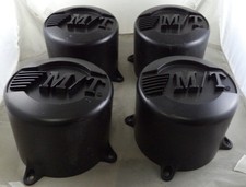 Mickey Thompson Mt Wheel Black Custom Wheel Center Cap Caps Set 4 89-9564bmt5 Mickey Thompson Mt Wheel Black Custom Wheel Center Cap Caps Set 4 89-9564bmt5