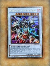 Yugioh Dragocytos Corrupted Nethersoul Dragon PGL2-EN014 Gold Secret 1st Ed NM