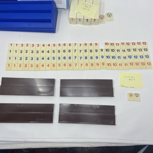 Rummikub 1997 full and 1988 min Travel, INCOMPLETE SETS, WILLING TO SELL PIECES - Picture 14 of 24