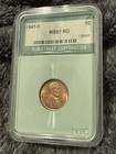 1941-S Lincoln Wheat Cent MS67 RD NumisTrust Corporation — photo 1