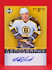 2007-08 Upper Deck Black Diamond Gemography Hockey Auto Mark Stuart #G-ST Bruins
