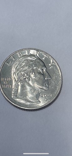 ERROR - 2023 P - Jovita Idar Women's Quarter Reads “In Cod We Trust” Cross Mark