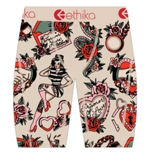 Brand New Ethika Staple Boxer Brief Bound By Love