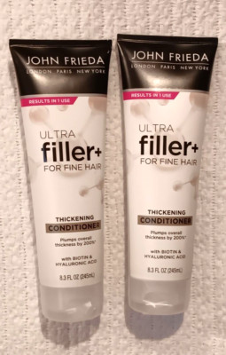 John Frieda ULTRAfiller Thickening Conditioner 8.3oz Fine Hair Volumizing Biotin