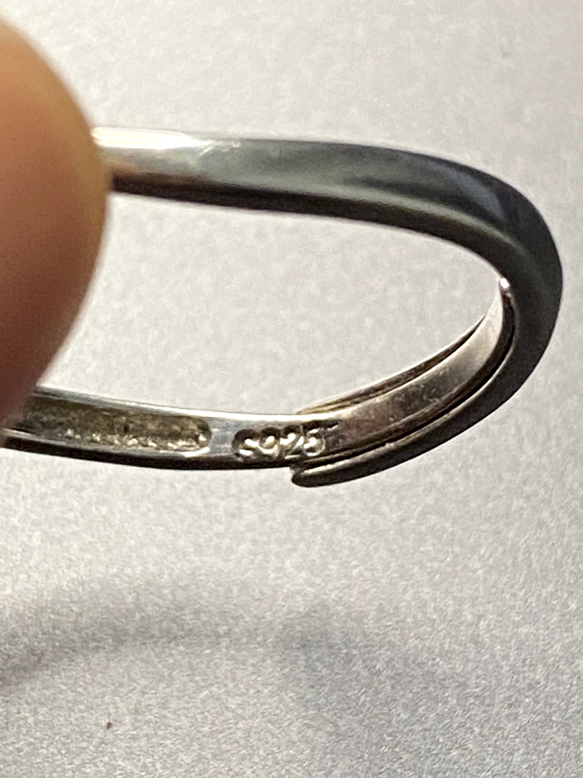 Jade S925 Silver Adjustable Ring - image 5