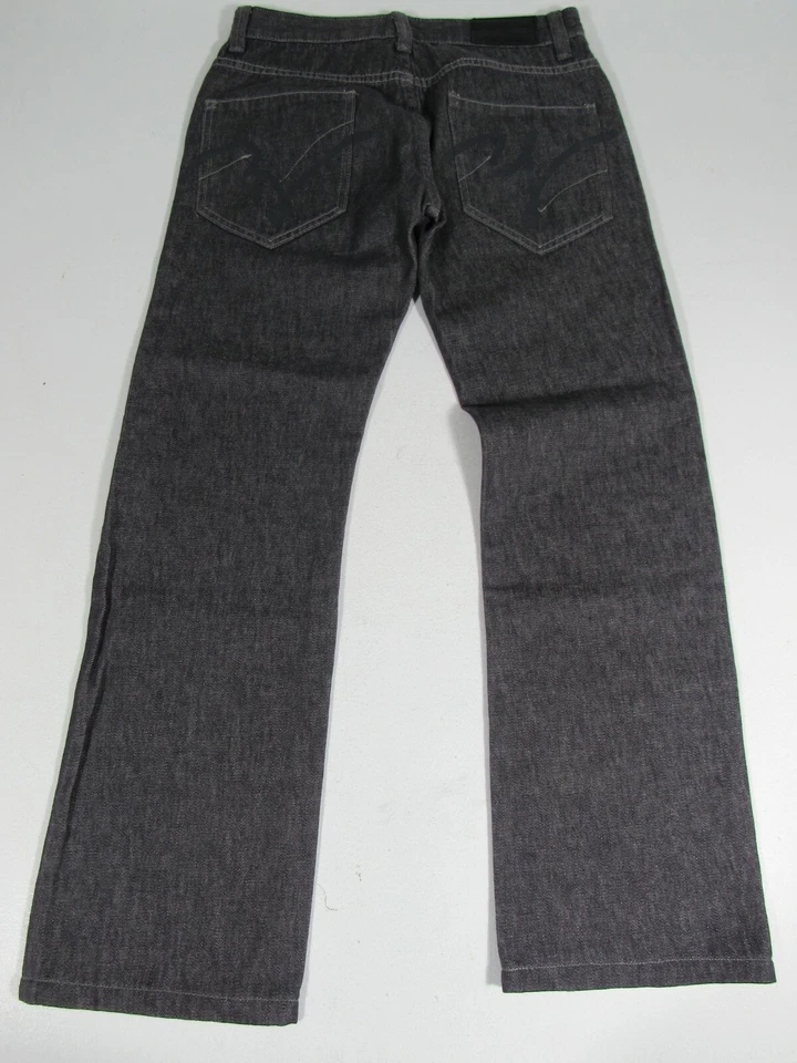 Zoo York Mid Rise Straight Leg Women's Size 30 Black Cotton Denim Jeans - Image 4 of 4
