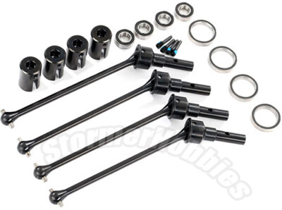 たらくす Traxxas 8996X - (4) Driveshafts MAXX front/rear AND 8712 HEX and