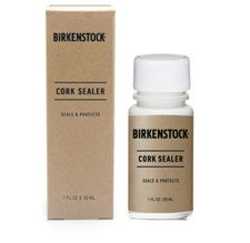 Birkenstock 1 oz Cork Sealer Jar With Brush in Cap BRAND NEW