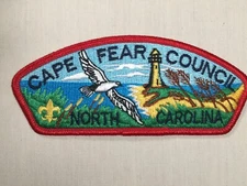 Cape Fear Council plastic back BSA CSP Patch