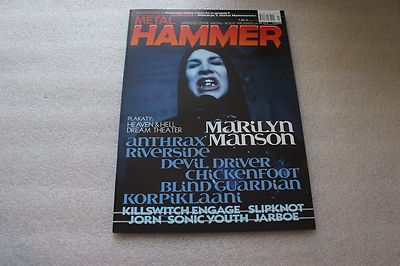 Metal Hammer 7/2009 Marilyn Manson, Heaven & Hell, Dream Theater, UFOs