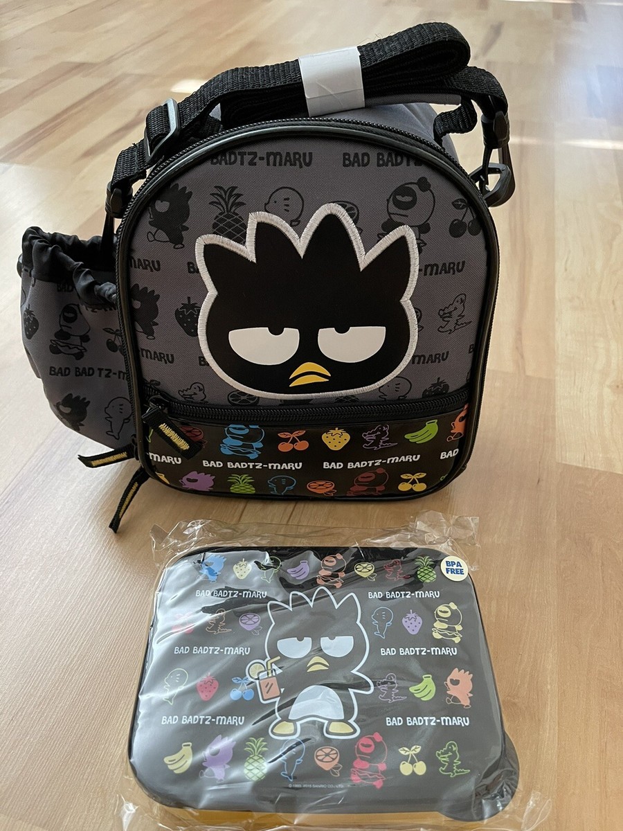 Sanrio Badtz-Maru Retro Classic Lunch Bag and Matching Container