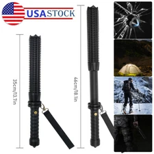 1200000LM Super Bright Security Lamp Baseball LED Torch Zoom Camping Flashlight