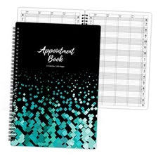 Appointment Book – Undated Salon Appointment Book, Daily＆Hourly Schedule Book 