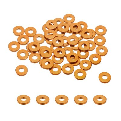 #ad Flat Washers Aluminium Alloy M5 Thickening Washer for RC Model Parts Orange 3... $18.97