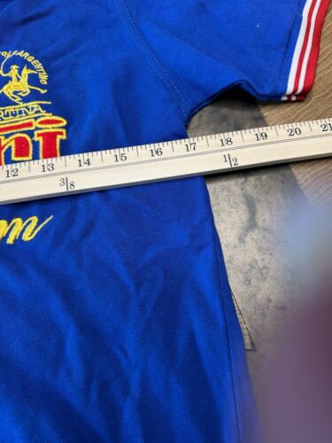 NEU MIT ETIKETT FERRARI LA MARTINA RUBGY POLO TEAM POLOSHIRT GESTICKTES LOGO HERREN GRÖSSE M - Bild 7 von 8