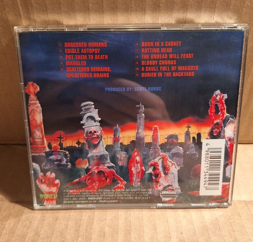 CANNIBAL CORPSE Eaten Back to Life 1995 Japanese CD w/ OBI morbid angel #4 - Picture 4 of 10