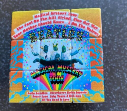 The Beatles Rubix Cube. 80 Bands available! Perfect gift for all! Free Post - Picture 5 of 10