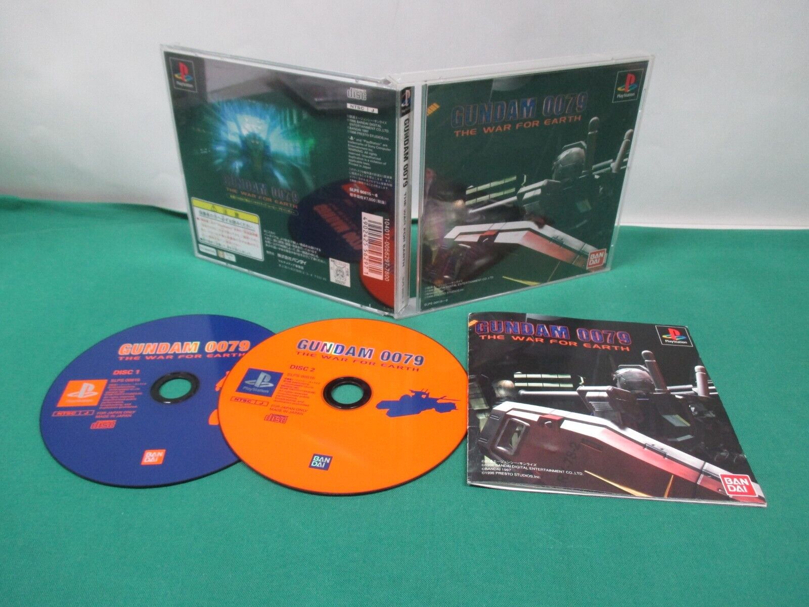 PlayStation -- GUNDAM 0079 THE WAR FOR EARTH  -- PS1. Game. JAPAN. 17717