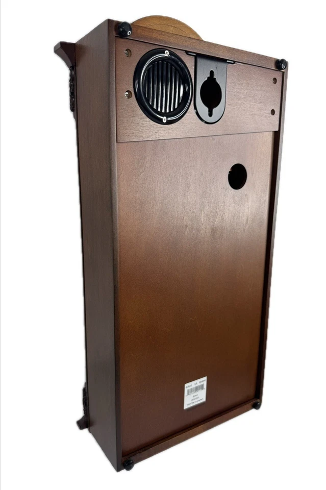 Bulova C3542 Cranbrook Westminster Triple Chime Clock Walnut Finish - Image 4 of 4