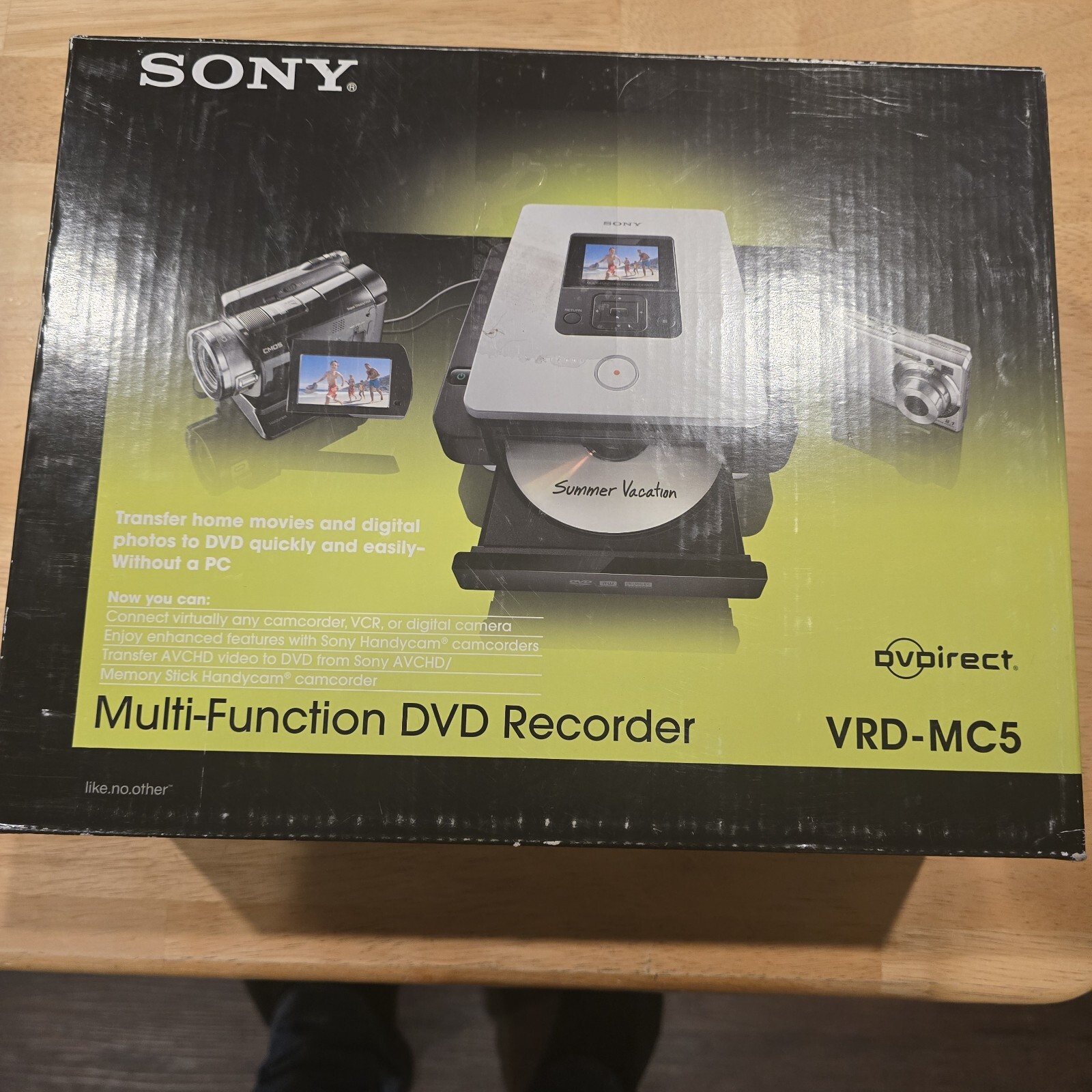 Sony VRDMC5 DVDirect MultiFunction DVD Recorder eBay