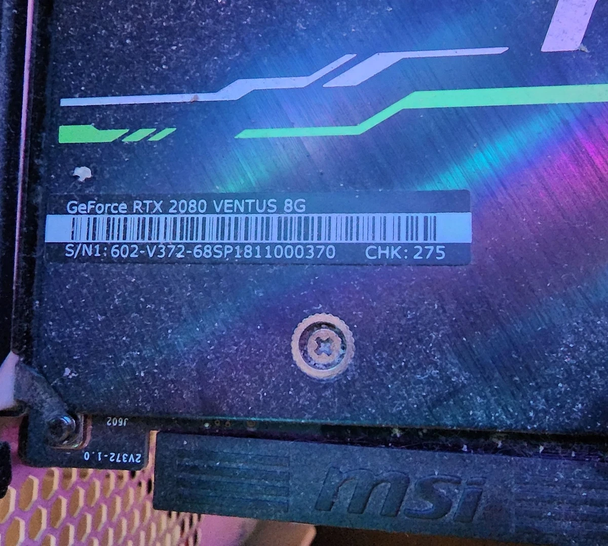 Geforce rtx 2080 ventus shop 8g v2