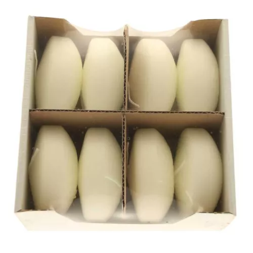 LARGE FLOATING CANDLES - PACK OF 8 - 80mm PERFECT FOR EVENTS - 8 HOUR BURN