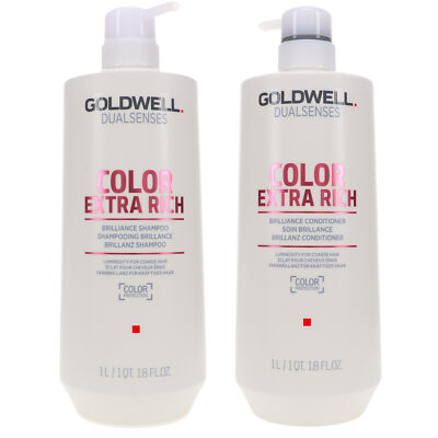 Goldwell Dualsenses Color Extra Rich Brilliance Shampoo & Conditioner 33.8 oz