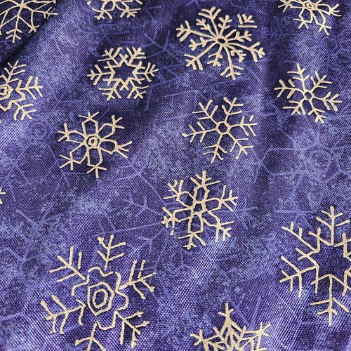 American Girl Girl's S Purple Asian Snowflakes Long Sleeve Pants Pajamas Set 2pc - Picture 11 of 20