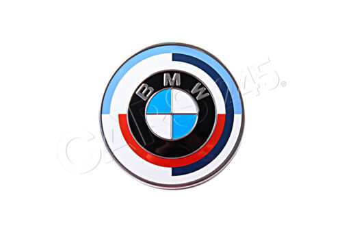 Original BMW M3 M5 F39 F90 G20 G31 Emblem 50 Jahre M diameter 74MM 51148087196 - Afbeelding 1 van 3