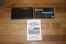 Worlds Smallest Pocket Computer PD-100 Personal Directory SelecTronics Antique