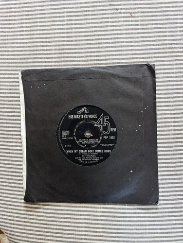 RAY CHARLES Cryin' Time/ When My Dream Boat Comes Home 7" Vinyl UK Nr Mint HMV - Picture 2 of 2