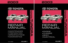 2003 Toyota Tundra Shop Service Repair Manual