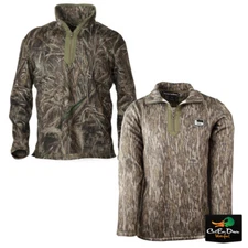 NEW BANDED GEAR PLUMAGE FLEECE HALF ZIP CAMO PULLOVER B1010029