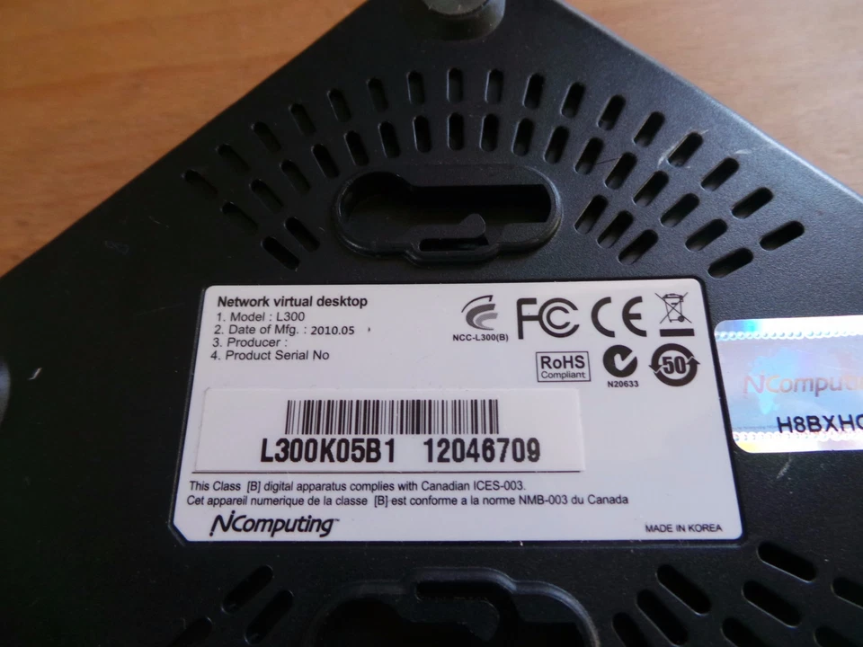 NComputing L300 Ethernet Virtual Desktop - Image 4 of 4