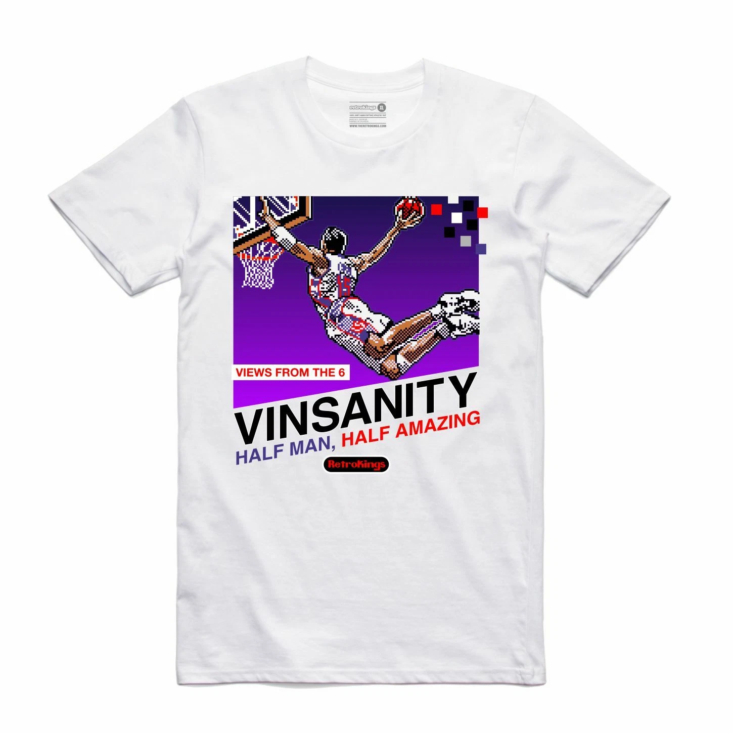 NEW Streetwear on Demand VINSANITY WHITE Tee Shirt SMALL-3XLARGE LIMITED RELEASE