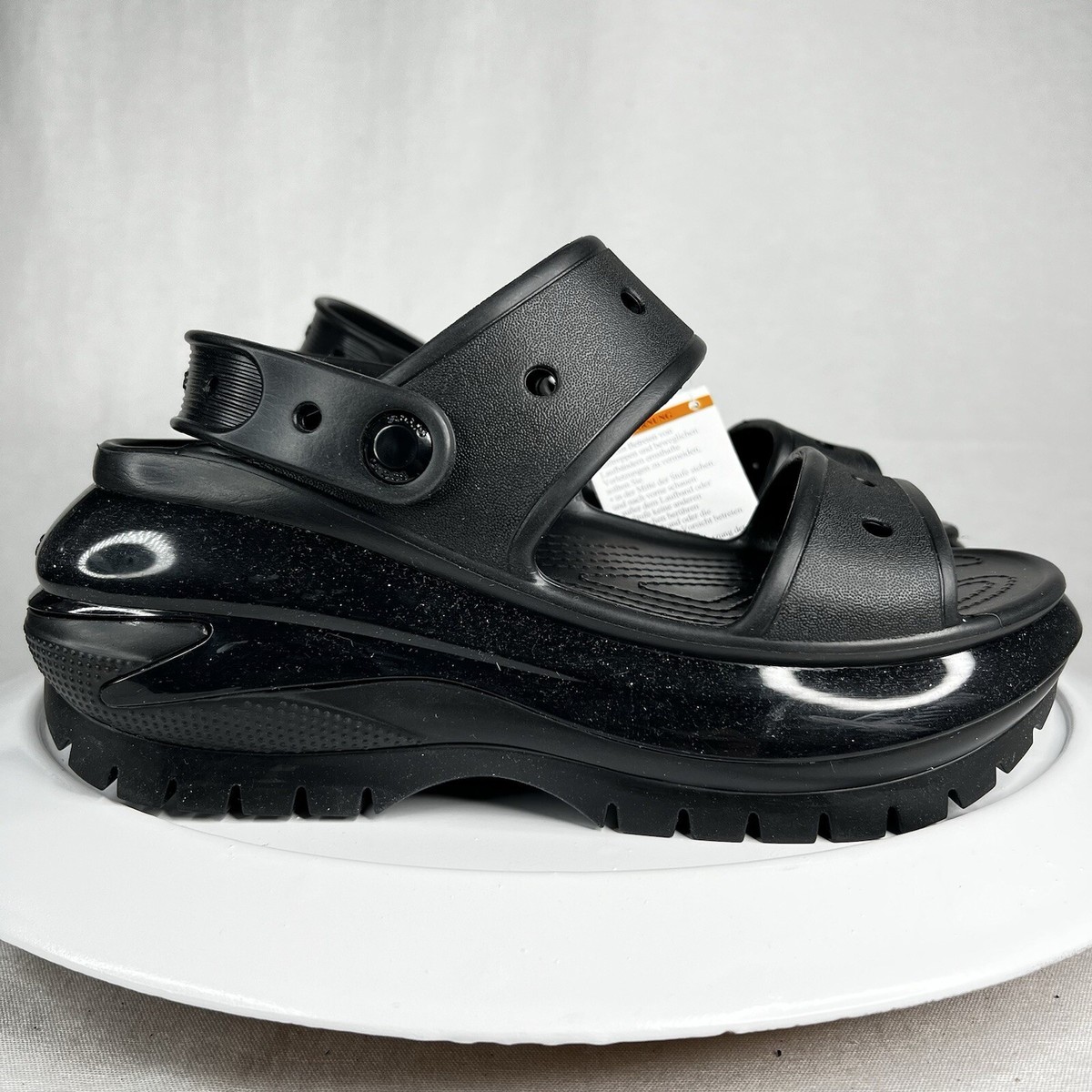 crocs Crush Sandal ブラック Amazon.com | Crocs Unisex-Adult Crush Platform Sandals