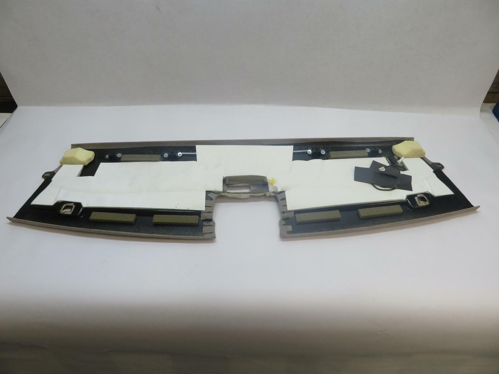 2012 ASTON MARTIN RAPIDE FRONT OVERHEAD ROOF HEADER PANEL TAN SUEDE OEM