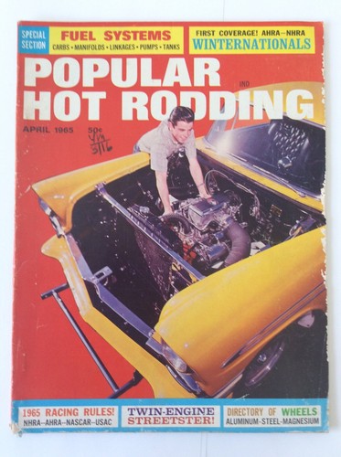 Popular Hot Rodding April 1965 Winternationals Special Edition Fuel Systems - Picture 5 of 12