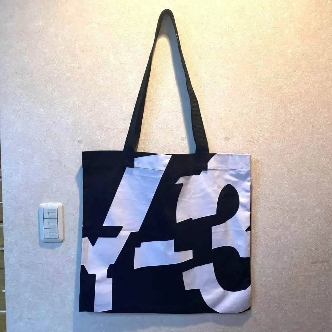 Y-3 Yohji Yamamoto adidas Cotton Big Tote Bag Black White | eBay