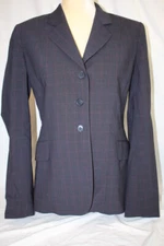 THE TAILORED SPORTSMAN Plaid English Riding Jacket 12R Italy (148)