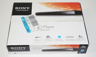 Sony DVP-SR200P DVD/CD Player (Black) Ultra Slim