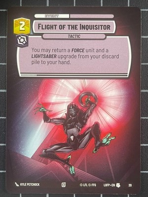Star Wars Unlimited - x3 Flight of the Inquisitor Promo 20