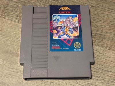Mega Man 1 Nintendo Nes Cleaned & Tested Authentic