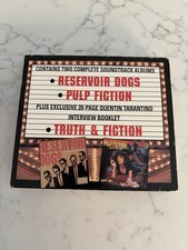 SOUNDTRACKS FROM RESERVOIR DOGS & PULP FICTION 1994 Audio CDs MCA Records