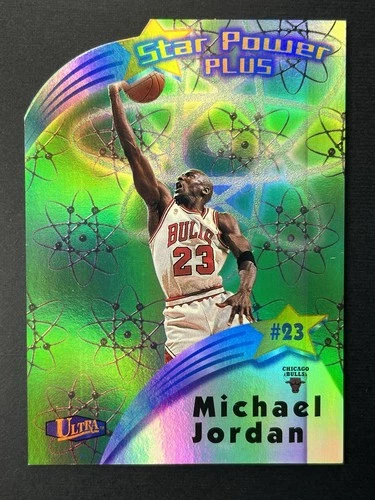 Fleer 1997-98 Ultra Star Power Plus Insert #23 Michael Jordan Rare 1 Of 20 SPP