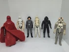 6 Vintage Star Wars Figures No Accessories Empire Baddies Various Condition